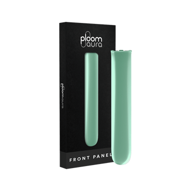 Ploom AURA Front Panel Metallic Glossy Electric Mint