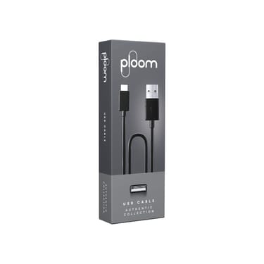 Ploom X Advanced USB cable packaging left angle

