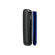 Side view of Ploom Aura front panel accessory in Navy Blue Augmented Pattern color.