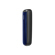 Ploom AURA Navy Blue Augmented Pattern Front Panel shown with product dimensions: 9.65cm height x 3.30 cm width and 1.80 cm depth