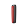 Side view of Ploom Aura front panel accessory in Lava Red color.