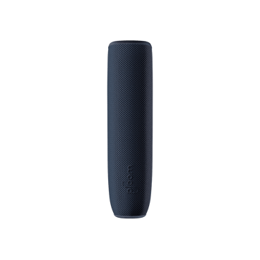 Navy Blue Ploom Aura Back Cover front facing