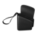 Bočni prikaz otvorene i prazne Jet Black duo torbice