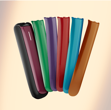 Navy Blue Augmented Pattern front panel for Ploom AURA and other assorted front panel color variations.