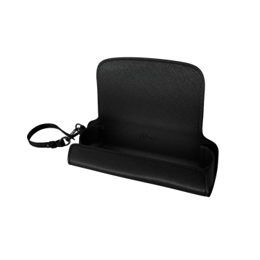 Bočni prikaz Jet Black solo torbice