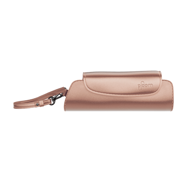 Closed Rose Gold Solo Carry Case close-up