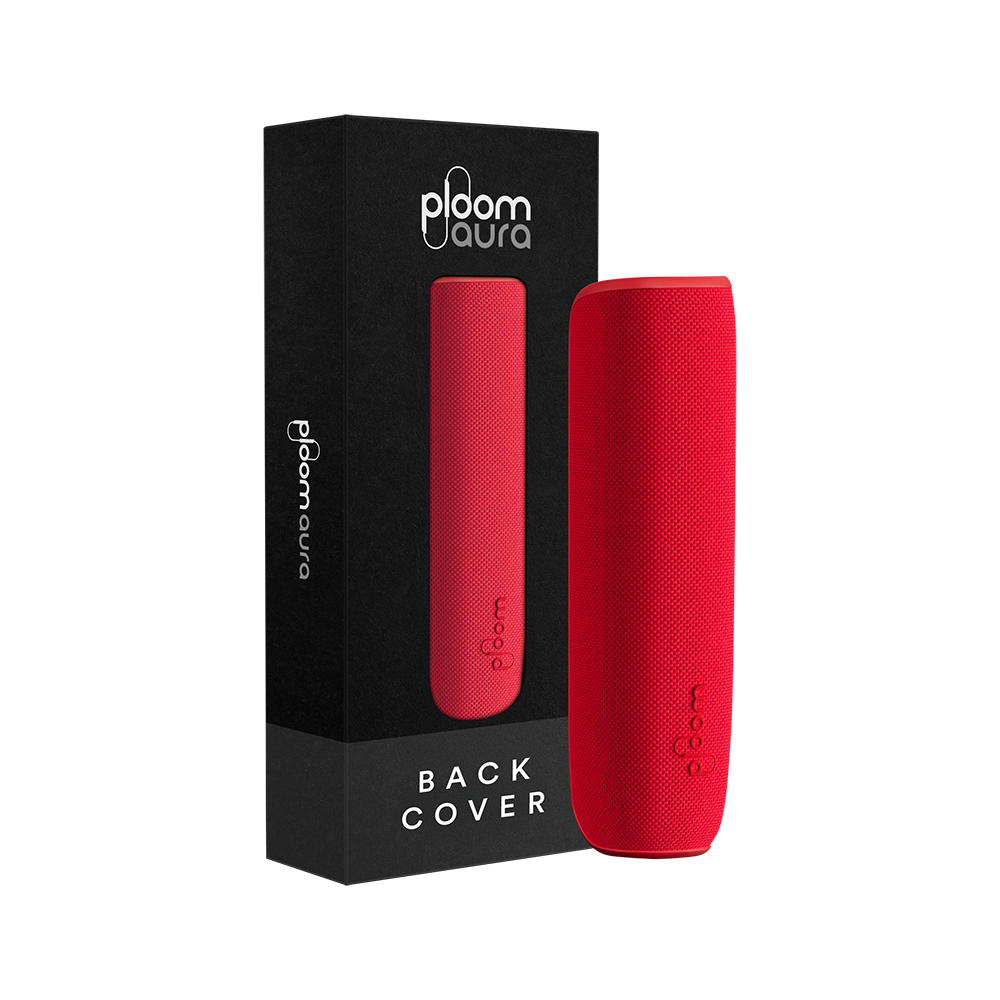 Pakovanje Ploom AURA Lava Red zadnje maske 

