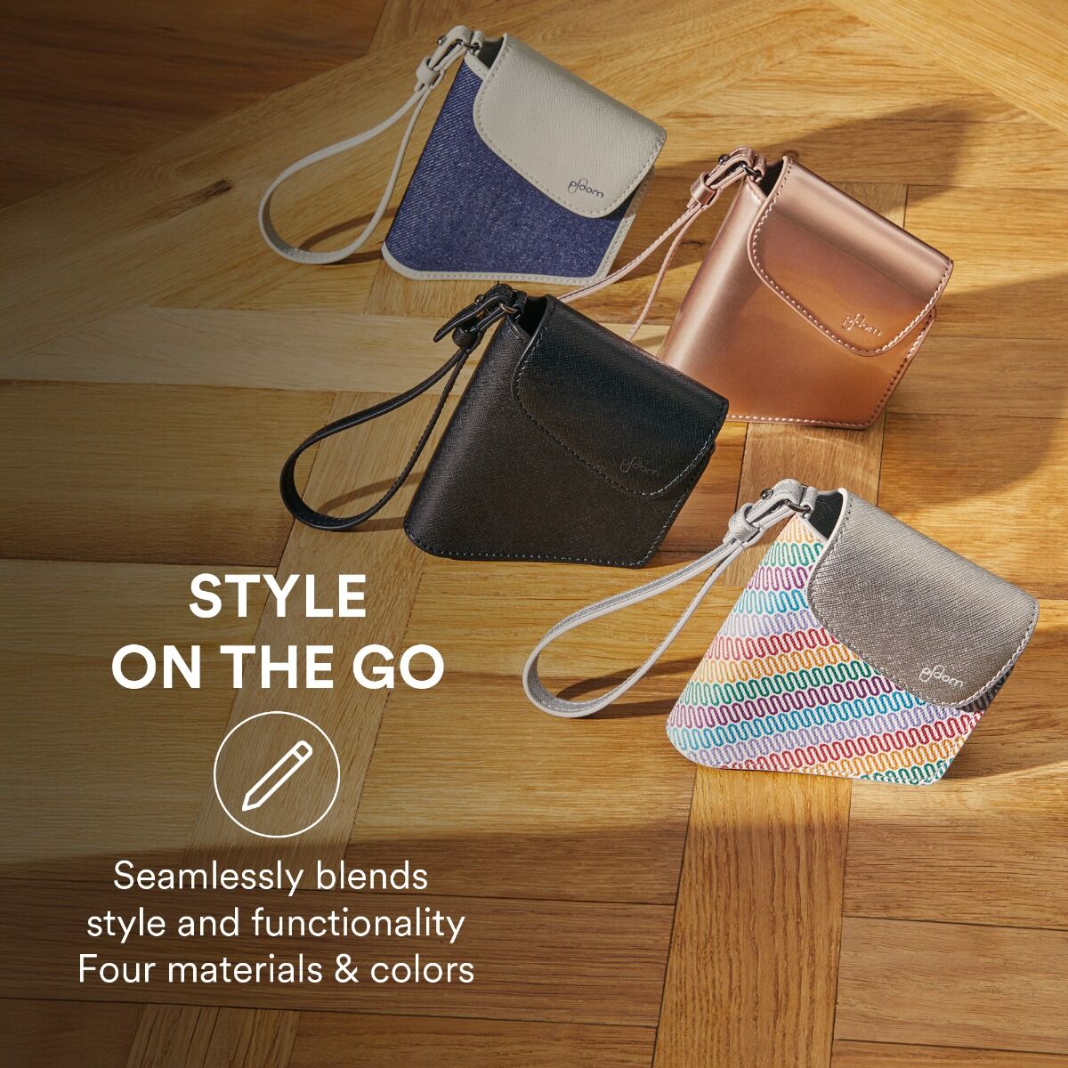 Range of Ploom AURA Duo Carry Cases: Style on the go