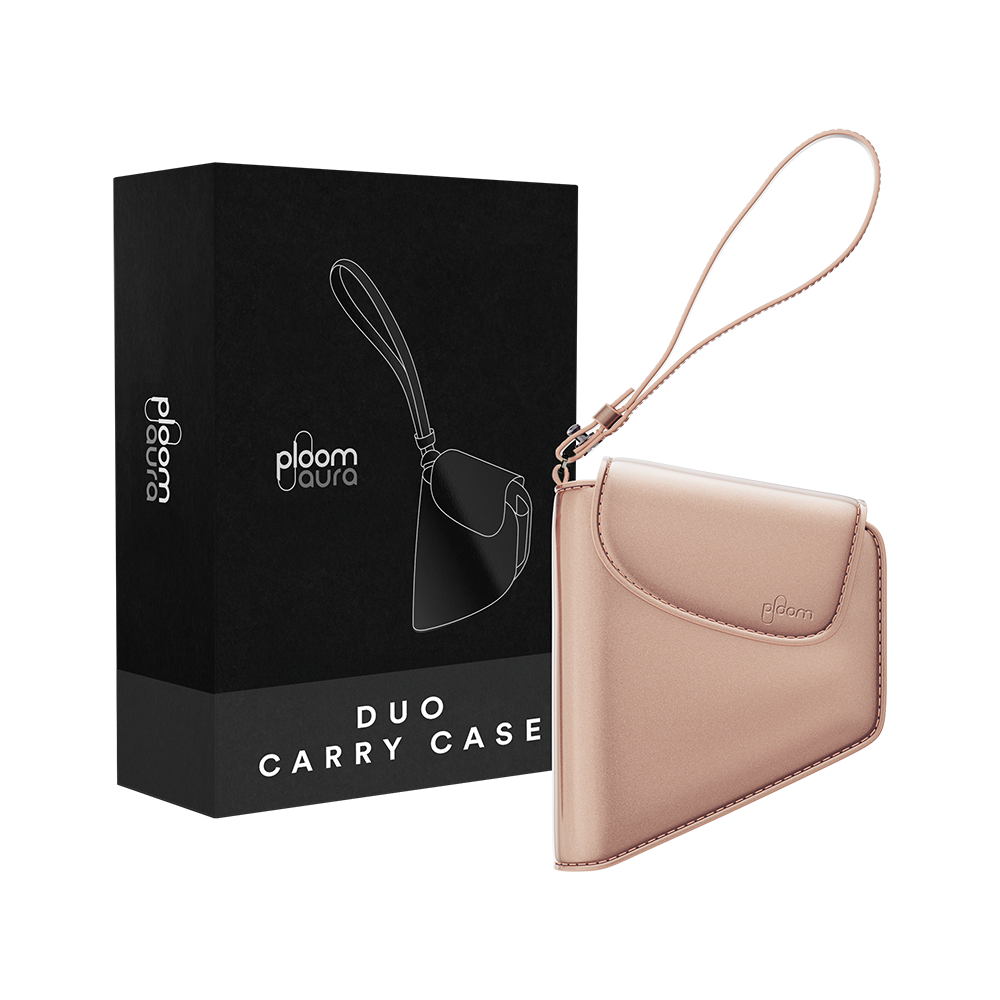 Ploom AURA Duo Carry Case Rose Gold pack