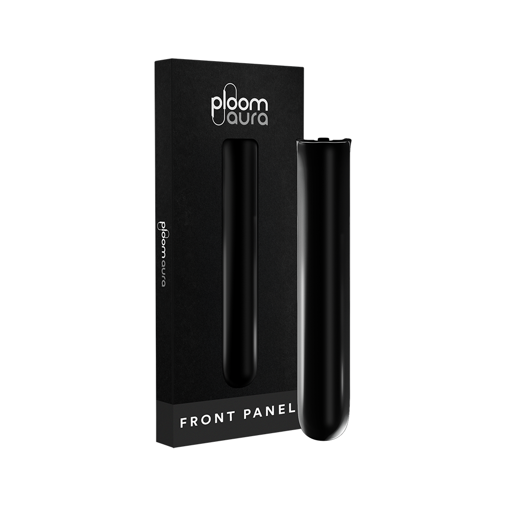 Ploom AURA Front Panel Jet Black pack