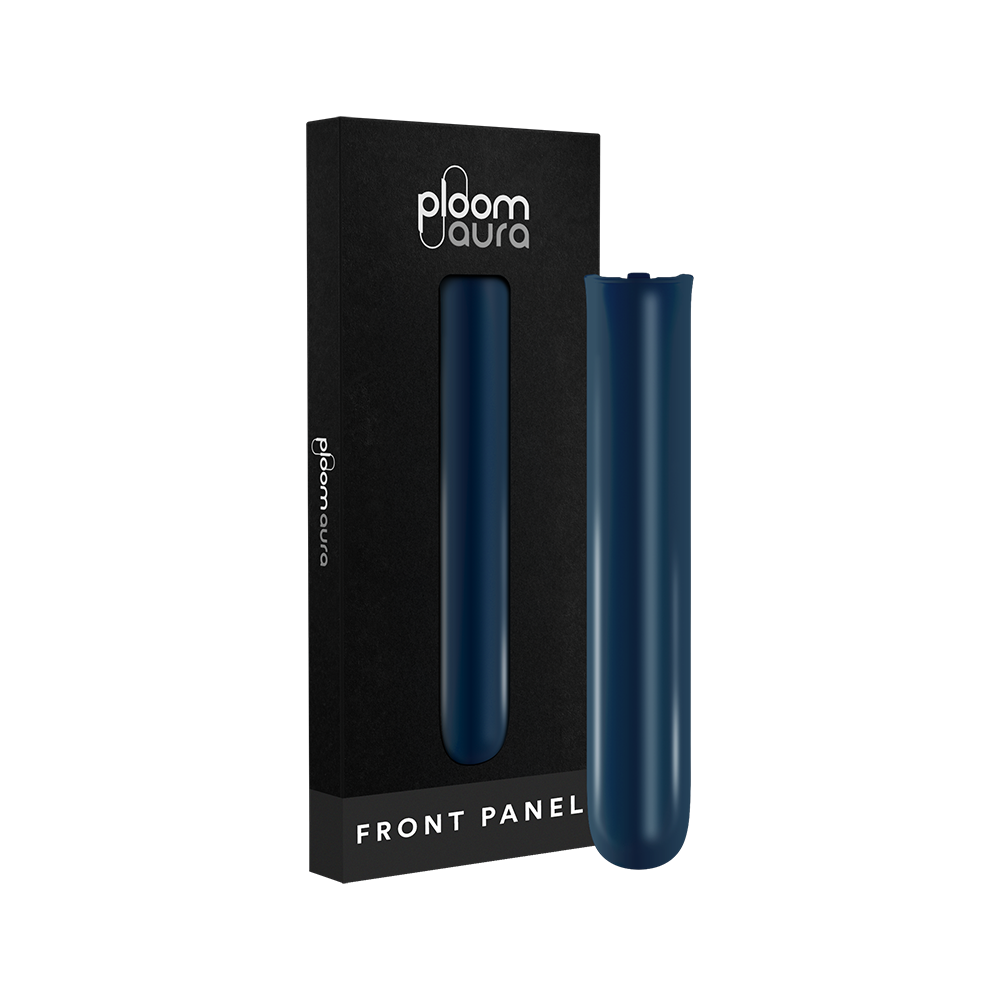 Ploom AURA Front Panel Navy Blue pack