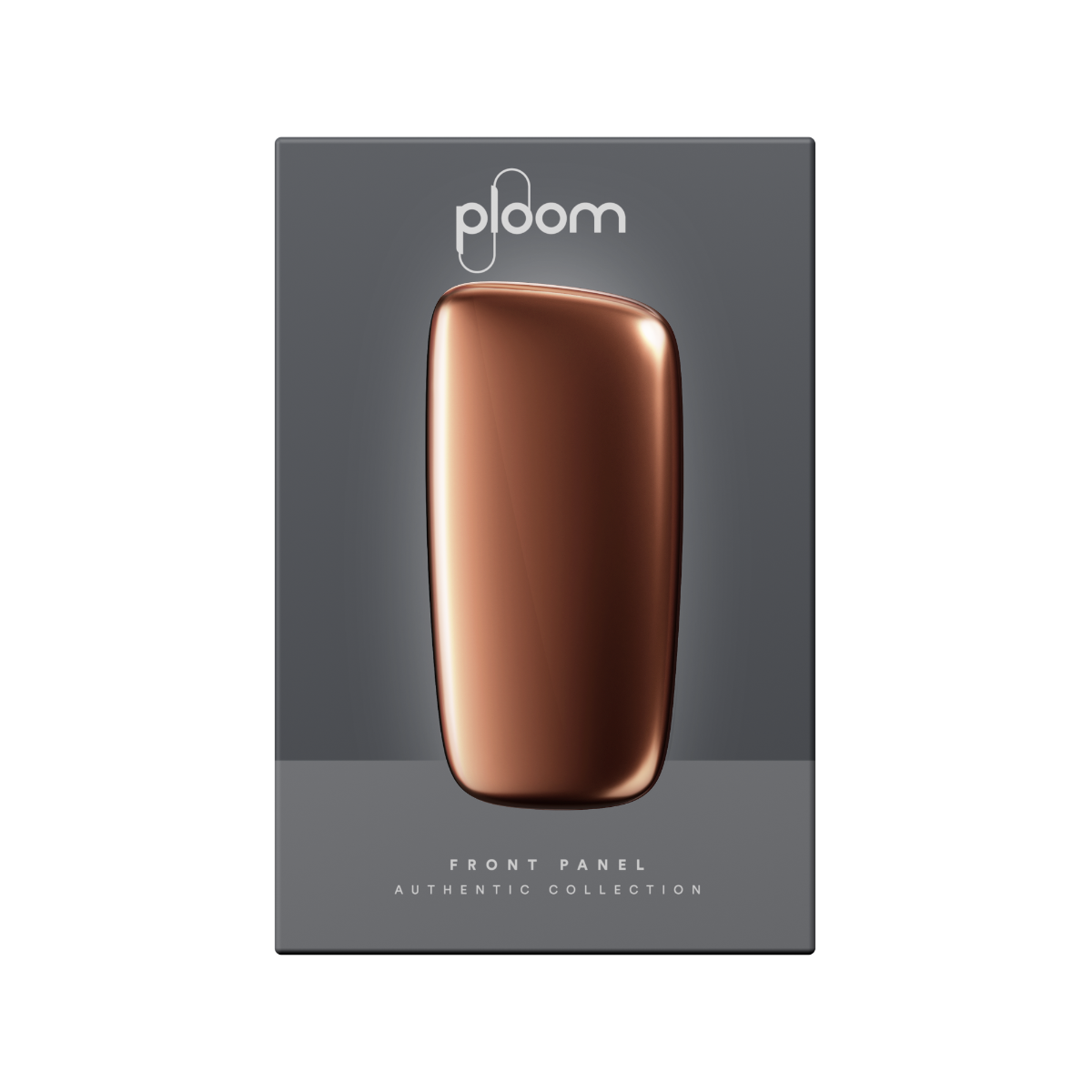 Ploom X Limited Front Panel Bronze Glaze packaging side facing
