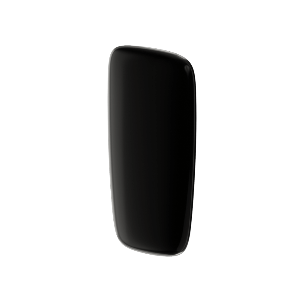 Ploom X Advanced prednji poklopac u Black boji - Slika iz desnog ugla
